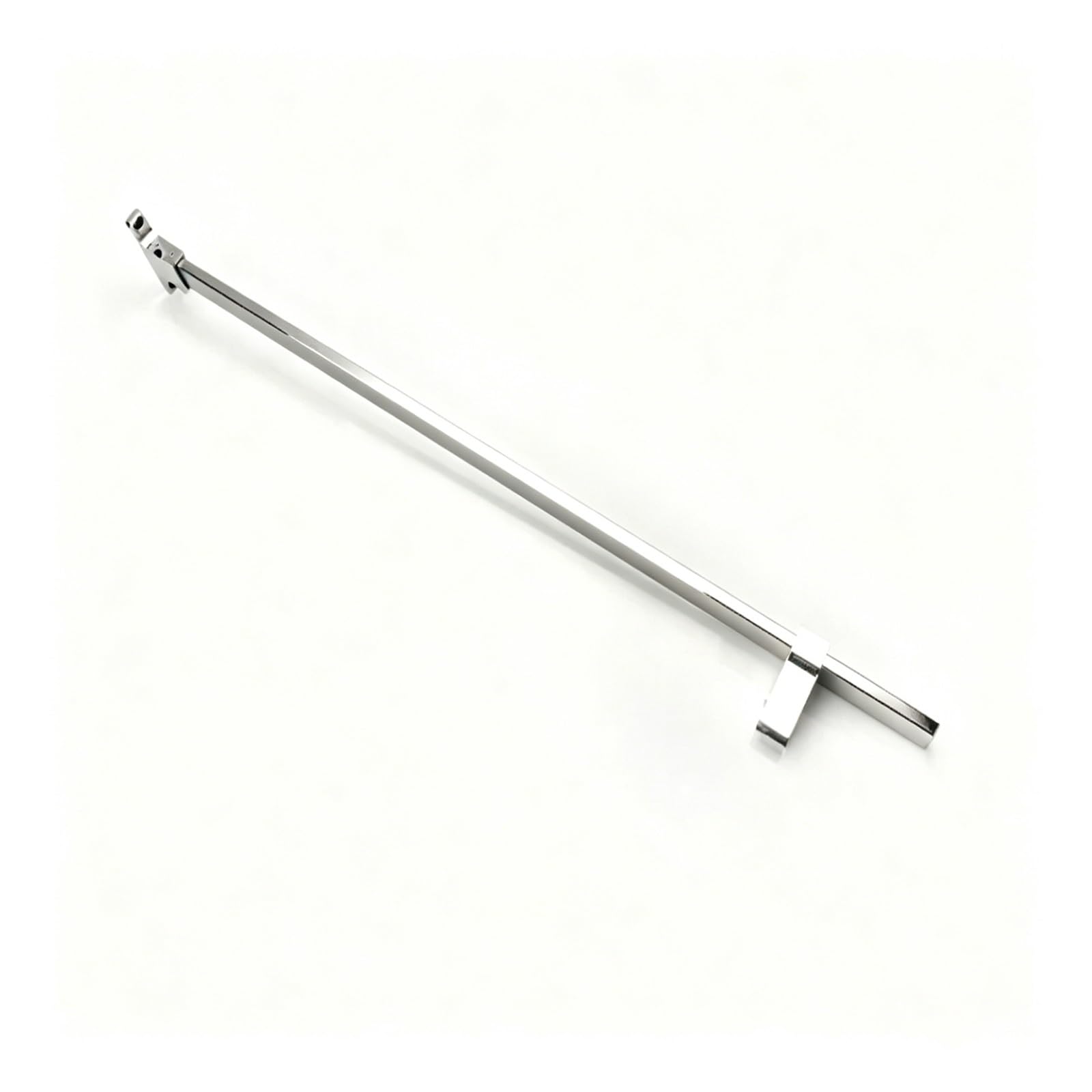 CHZDPP Glass Fixed Support Arm for 0-50 mm Glass Panel, Polished Bathroom Glasses Stabilizing Bar, Fixed Support Rod for Shower Partition/Fish Tank(Silver,700mm/27.6in)