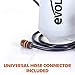 Evolution 35 Gal Pressurised Water Tank With Foot Pump And 9 Ft 10 In Hose For Dust Suppression,White