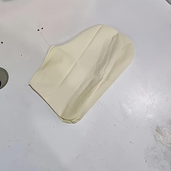 Cubrezapatos blancos impermeables reutilizables antideslizantes miniatura 6