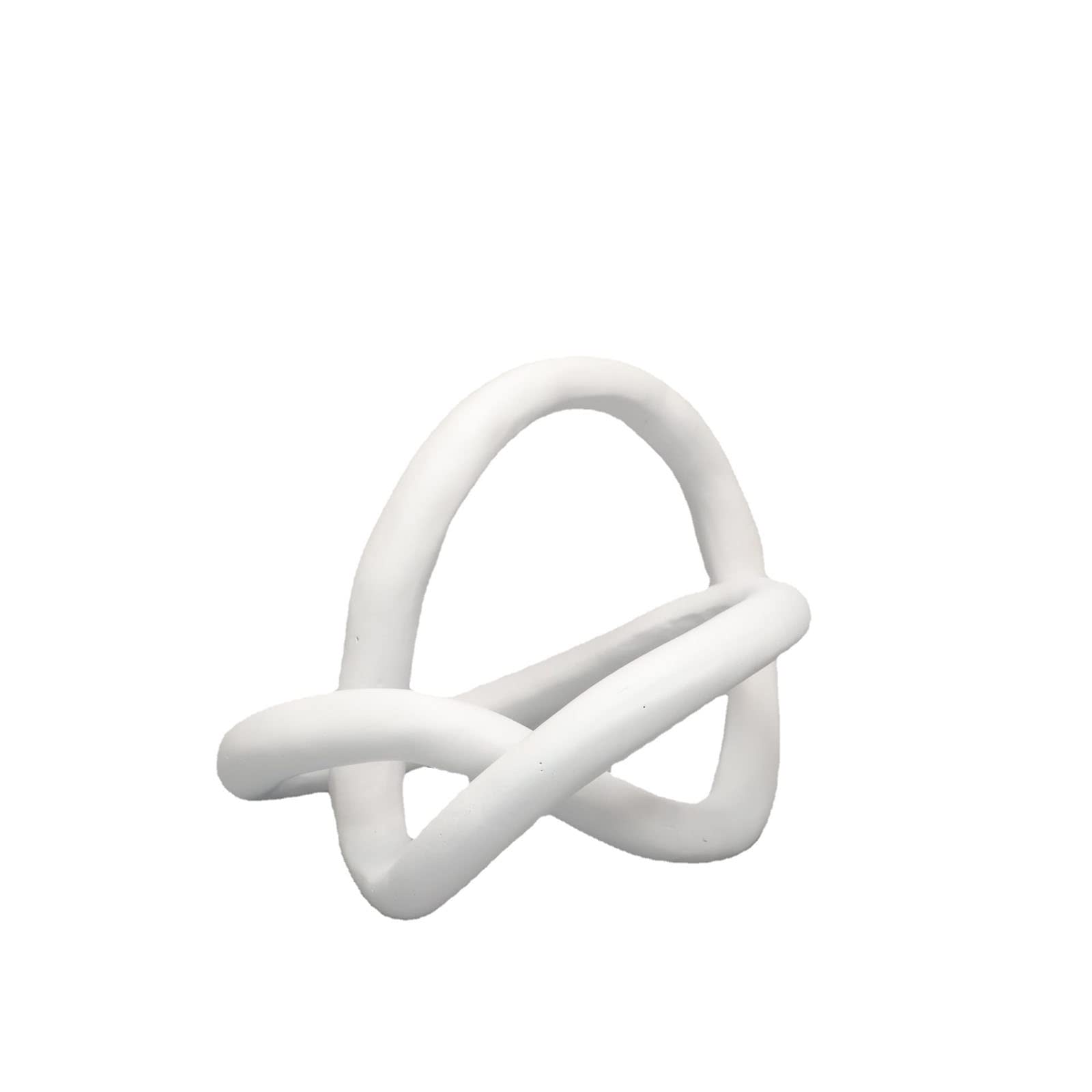 Siunwdiy Estatuas, Estatua de Resina, Estilo geométrico Abstracto, decoración, artesanía, Escultura de sobremesa, Ornamento,Blanco