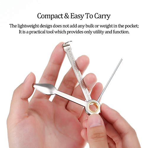 3 Packs Stainless Steel 3 In1 Pipe Tamper Tool Reamer Cleaner Cleaning Tool #TOP4