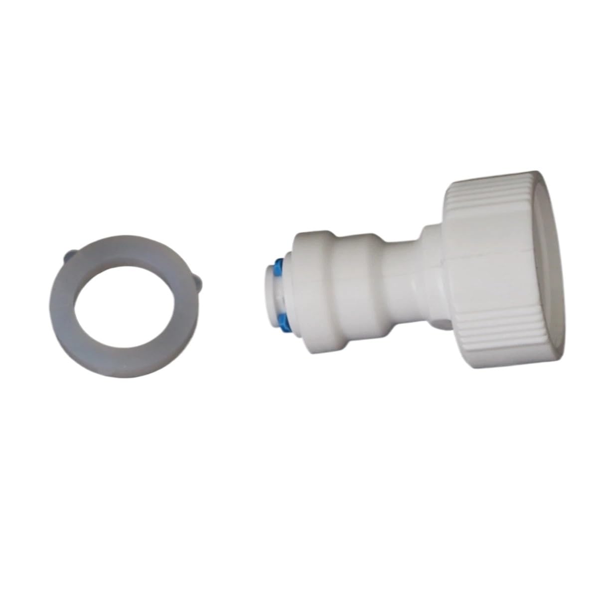 Aquarium Reverse Osmosis 1/4" Pipe Quick Connectors 1/2" Male/Female Thread to 6.35mm Straight/Elbow/End Plug Joints 5Pcs(1I2 to 1I4 Straight Female 1/4" 5PCS)