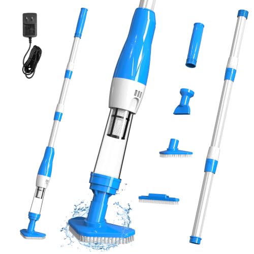 4 in 1 Cordless Rechargeable Small Pool Vacuum
