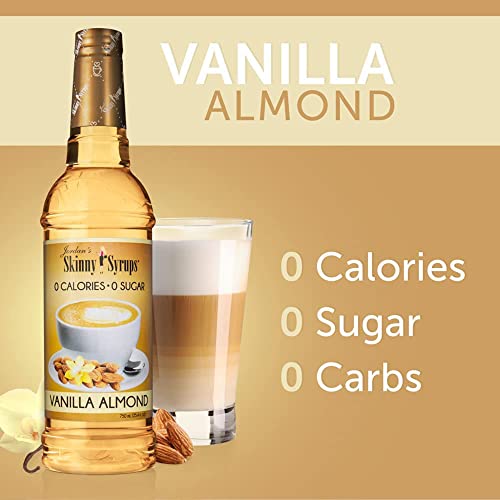 Sugar Free Vanilla Almond 750 ml (Pack of 2) with By The Cup Coaster - Thumbnail 4