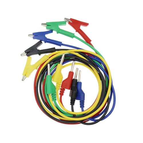 Cable de prueba de 4 mm amarillo para evitar desconexiones en el multímetro