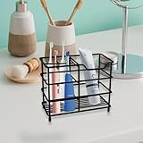 Zoom IMG-1 teaque portaspazzolini in acciaio inossidabile Zoom IMG-1 teaque portaspazzolini in acciaio inossidabile