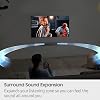 Barra de sonido Samsung B-Series HW-B400F 2.0ch con subwoofer integrado para cine en casa en departamentos — modo de mejora de voz para diálogos claros, transmisión inalámbrica Bluetooth 8