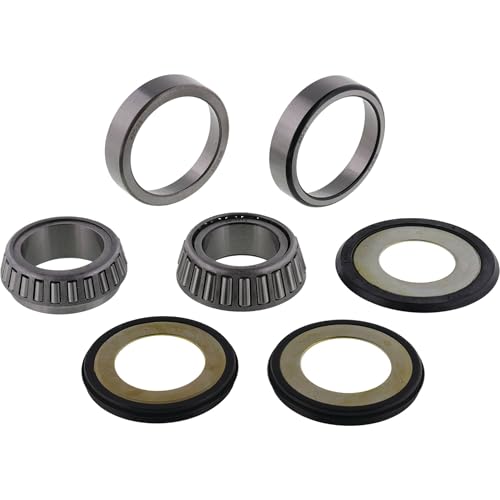 All Balls Racing 22-1001 Steering Stem Bearing Seal Kit Compatible with/Replacement for Suzuki Yamaha