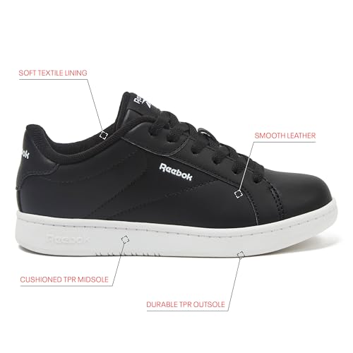 Reebok Shadoray Classic Kids Shoes, Boys and Girls Sneakers Size 11 to 7, Black/White, 5 by Reebok - Used condition - Image 2