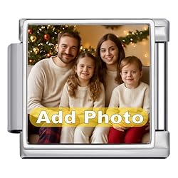 GEMOSA Custom Italian Charm Bracelet with Picture