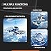 Xelabrion Remote Control Airplane Car Toys for Kids Ages 4-6-8-10-12, 2-in-1 Foam RC Plane Car Jet Mini Drone, Racing Car Stunt Plane Toys for Kids Boys Beginners 4 5 6 7 8 9 Year Indoor Outdoor Play