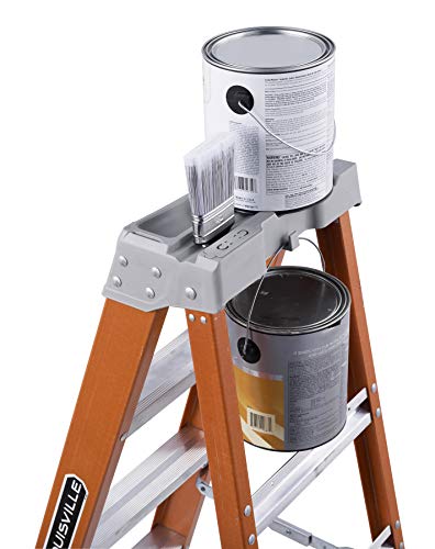 Louisville Ladder FS1505 Step Ladder, 5-Feet, Orange