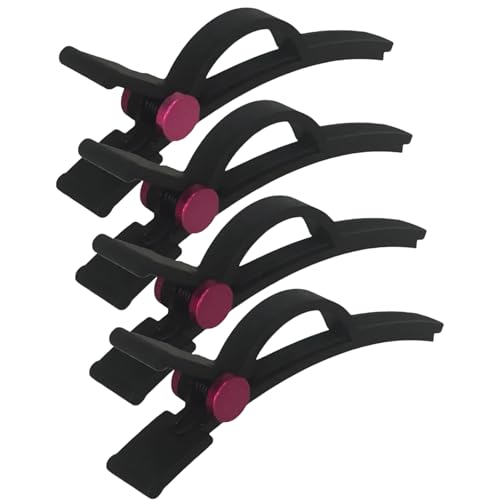 4 PCS Hair Clips for Dyson Hair Dryer & Curling Iron Perfect for Women's Styling Hair, Long Duck Billed Salon Clips