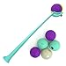 Chew King Ball Launcher with 6 Durable 2.5 inch Balls, Adjustable Distance Design- Dog Toy, Fetch Ball