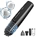 A9life Handheld Vacuum Cordless, Car Vacuum Portable with 2 Suction Modes, Blow & Suction 2-in-1, Mini Vacuum Cleaner Rechargeable for Car, Home, Pet Hair, Office, Desk, Keyboards (Black)