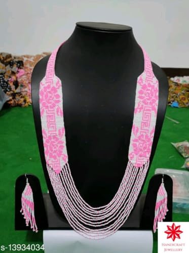 Conjunto de collar y pendientes de diseño Gerdan con minucioso trabajo manual 2