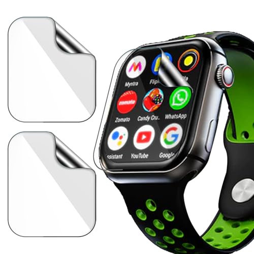 Image of FCS (Pack of 3 SmartWatch Screen protector for Fire Boltt Dream Wi-Fi+4G SIM | Screen Guard | Ultrathin 0.125mm 9H anti shock flexible | TPU membrane