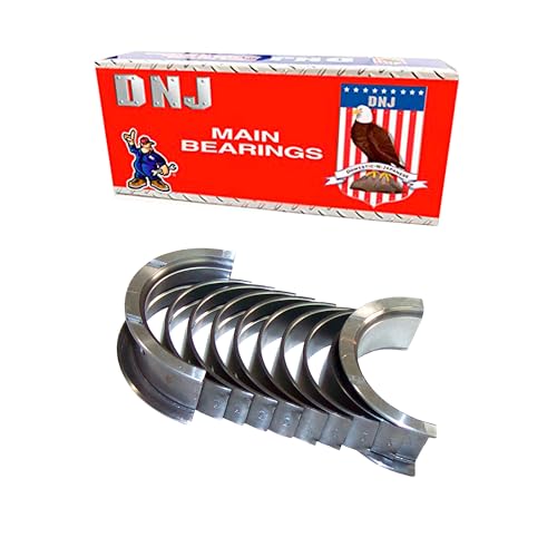 DNJ MB607 Main Bearings Set Standard for 1989-2004 Nissan 240SX, Altima, Axxess 2.4L L4 16V DOHC 2389cc -  DJ ROCK GASKETS/ENG