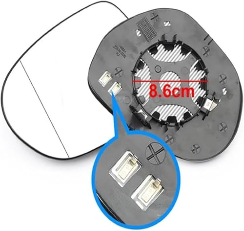 Rétroviseur pour Buick Envision 2014-2017 miroir blanc chauffant - 5