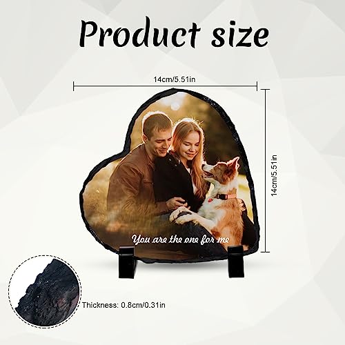 DEZUNTU Cornice in ardesia personalizzata Cornice