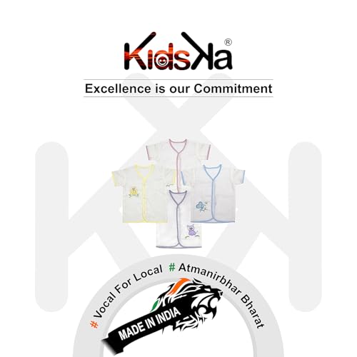 Image of New Born Baby Dress Pure Cotton Jhabla /Jhabla For New Born Baby(0-6 Month)-Pack of 4