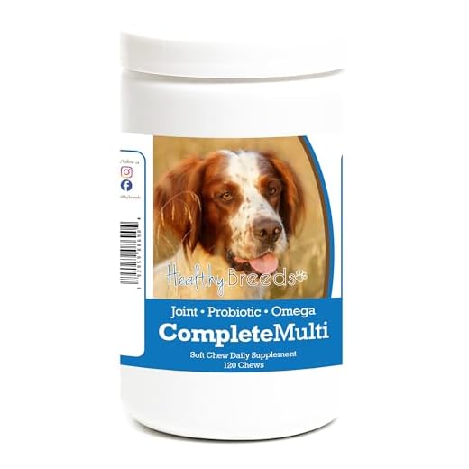 Healthy Breeds Irish Red and White Setter All in One Multivitamin Soft Chew 120 Count