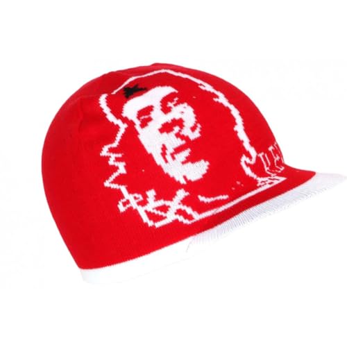 Nyls Creation Che Guevara Revolution   Gorro de lana para hombre, rojo, Talla única
