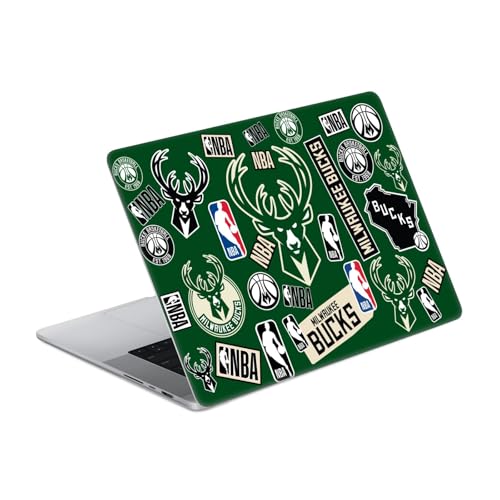 Vinyle Milwaukee Bucks MacBook Pro 16 A2485 idée cadeau NBA