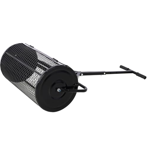 Geelife Esparcidor de Turba 24 Pulgadas Acero Negro miniatura 6