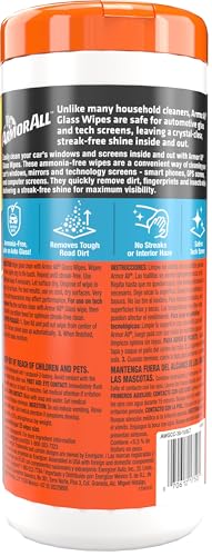 Armor All 17501C 30 Count Glass Wipe