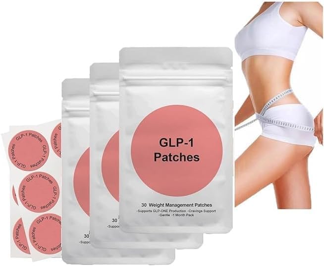 Parches GLP-1: Parches Adelgazantes para Mujeres, Adhesivos para el Cuidado Corporal, Adhesivos Moldeadores para Todo Tipo de Piel