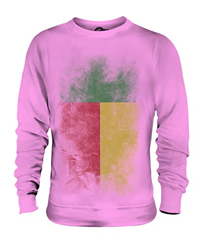 Sweat Bénin Drapeau Dégradé pour Vos Sorties Casual et Moments Détente