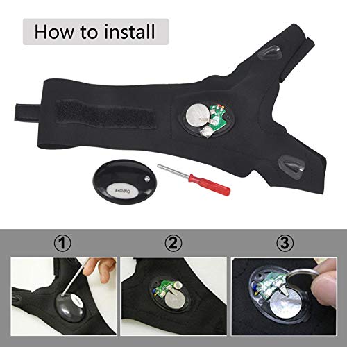 Mylivell Led Flashlight Gloves Gifts For Men Stocking Stuffers Christmas Birthday For Dad Husband Him Unique Cool Gadgets Tools For Men Camping Repairing Night Running Fishing #TOP4