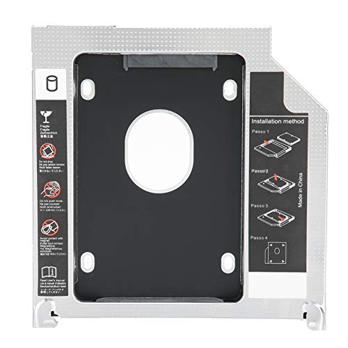 Caddy para SSD 2.5" y HDD compatible Laptop DVD 9.5mm miniatura 3