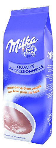 Chocolate caliente Milka Cocoa Flavor en polvo 1 kg - delicioso sabor cremoso y lechoso del chocolate Milka's original - ideal para catering m�quina expendedora profesional y uso dom�stico