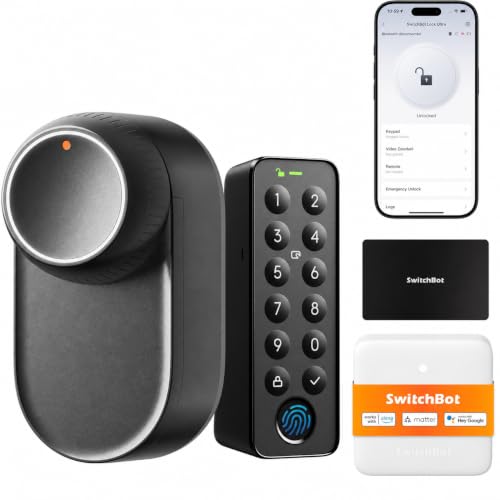 SwitchBot WLAN Smart Lock Ultra mit...