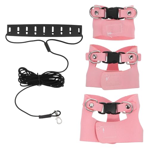 WOONEKY �t�F���b�g ���X �n���X�^�[�p�x�X�g�n�[�l�X�Z�b�g ���߉\�ȋ��w�n�[�l�X�Ɗ��݂��h�~���[�h 2m�������[�v�t�� �������̉��O