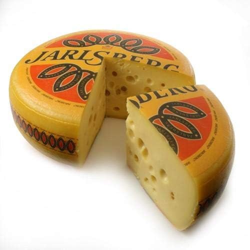 Generic Jarlsberg Norwegian cheese - 2 Pound Cut (32 ounce)