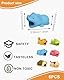UYRVAPE 6pcs Kabelschutz Tiere Beißen Silikon, Niedlich Ladekabel Schoner Tier Panda Hai Tiger Ente Igel Ladekabelschutz Tier Set für die Meisten Mobiltelefone und iPad-Ladegeräte