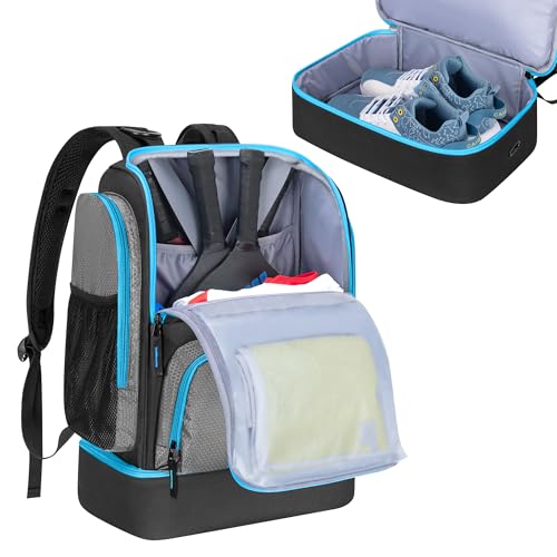 GOBUROS Pickleball Backpack Grey