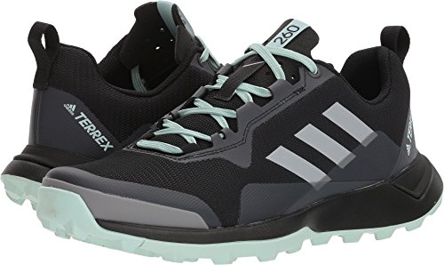adidas Outdoor Women's Terrex CMTK W Walking Shoe, Black/Chalk White/ash Green, 7.5 M US