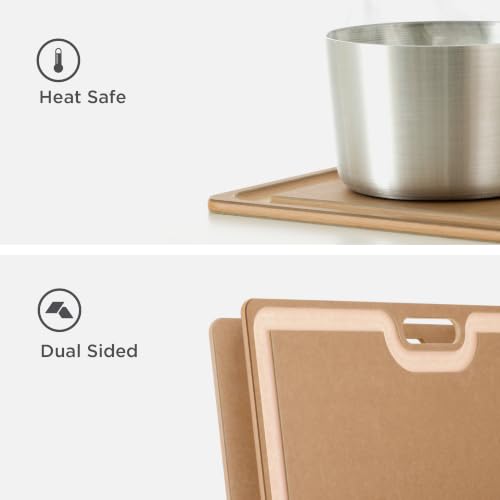 Tabla de cortar profesional Epicurean 59.7x36.8 cm con mango y ranura miniatura 4