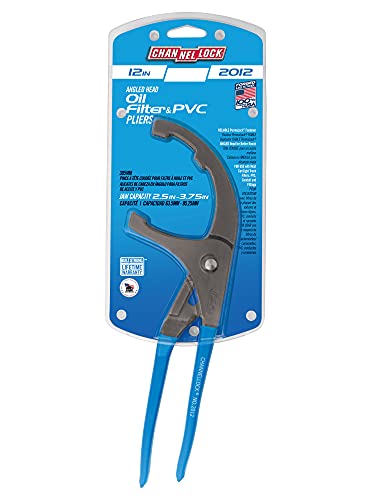 Channellock - 12 Oil Filter/Pvc Plier Angled H (2012) #TOP5