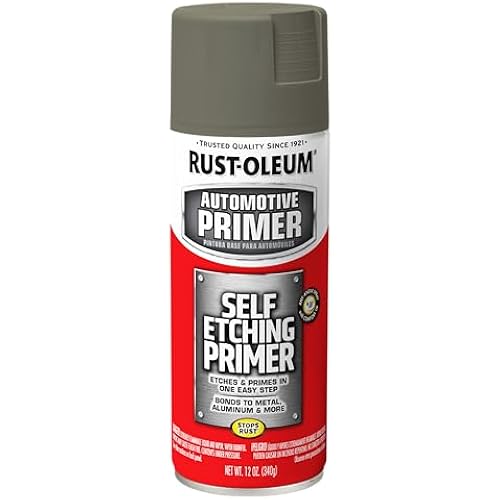 Rust-Oleum Automotive Self Etching Primer Spray, Dark Green