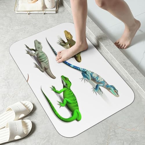 Tapis de bain en pierre absorbant pour sécuriser la sortie de douche - 4