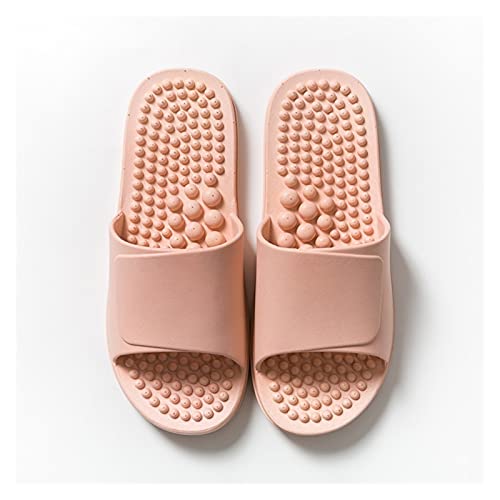 KHUY Chaussons de Couple, Acupressure Pied Masseur Acupoint Massage Balle Pantoufles Chaussures Réflexologie Sandales Yoga Fitness pour Hommes Femmes (Size : Woman EUR39-40 A) Cover