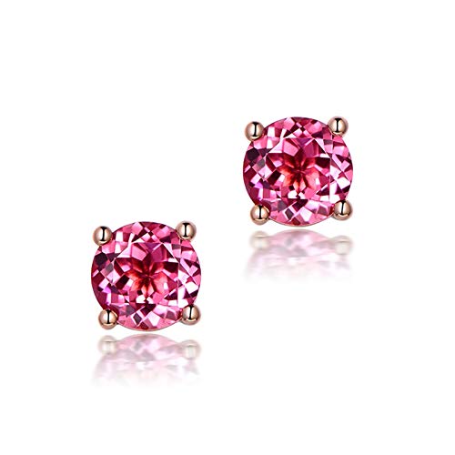 Boucles d'oreilles or blanc pour mariage et demoiselles d'honneur