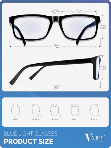 Blue Light Blocking Glasses For Men/Women Anti-Fatigue Computer Monitor Gaming Improve Sleep Reduce Eye Strain Gamer Glasses - Image 3