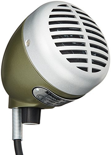j*s様 SHURE 520DX ダイナミックマイクロフォン Amazon.com: Shure 520DX Green Bullet Dynamic Microphone : Musical