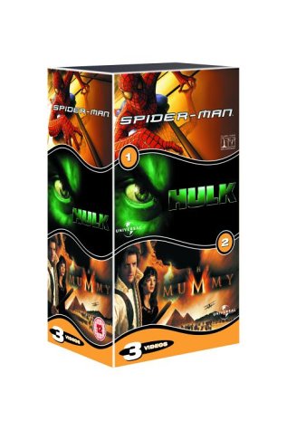 Spider-Man/Hulk/The Mummy [VHS]